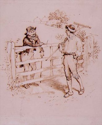 The Shepherd, Illustration from 