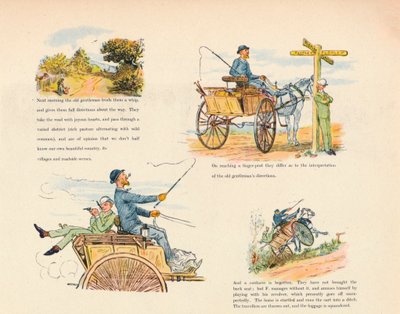 The Strange Adventures of a Dog-Cart by Randolph Caldecott