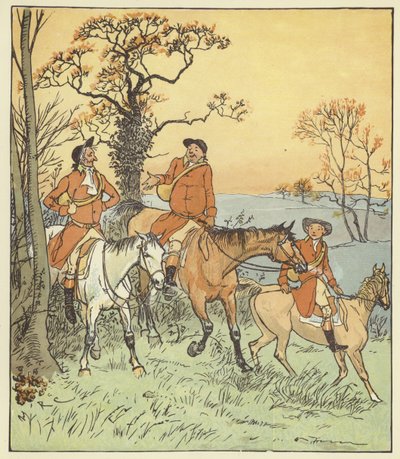 The Three Jovial Huntsmen by Randolph Caldecott