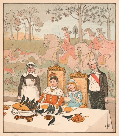 Was Not That a Dainty Dish to Set Before the King, 1880 by Randolph Caldecott