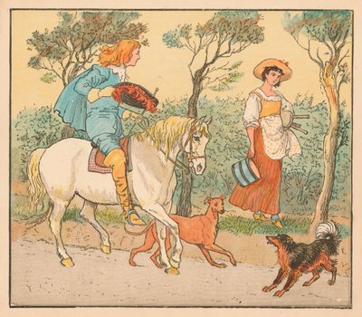 Where Are You Going, My Pretty Maid by Randolph Caldecott