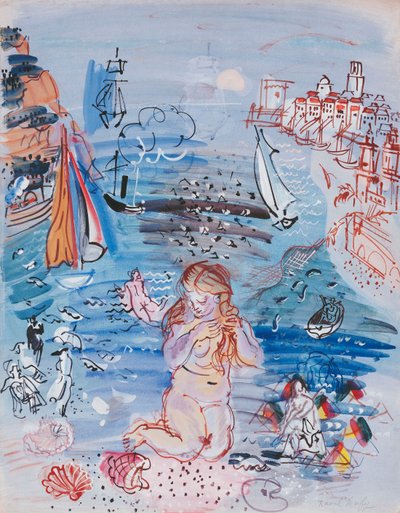 Amphitrite in the Port of Marseilles, c.1927-30 by Raoul Dufy