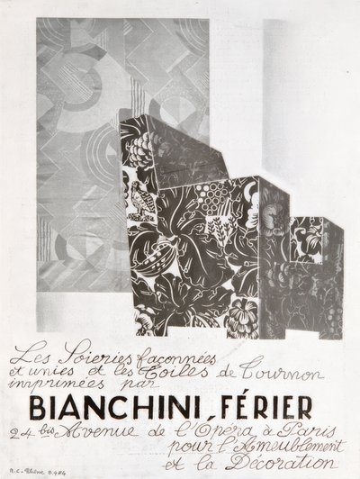 Armchair Upholstered with a Tournon Canvas by Raoul Dufy