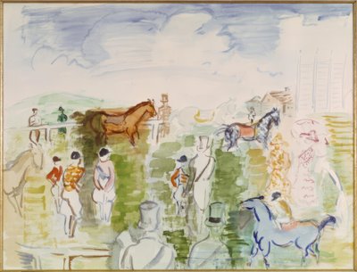 At the Paddock by Raoul Dufy