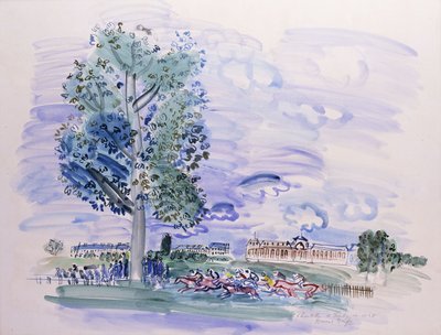 Chantilly - The 1928 Derby by Raoul Dufy