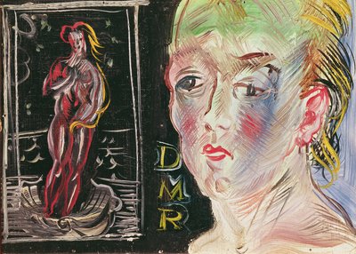 Head of a Woman and Amphitrite by Raoul Dufy