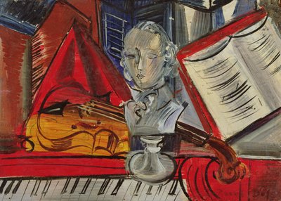Homage to Mozart by Raoul Dufy