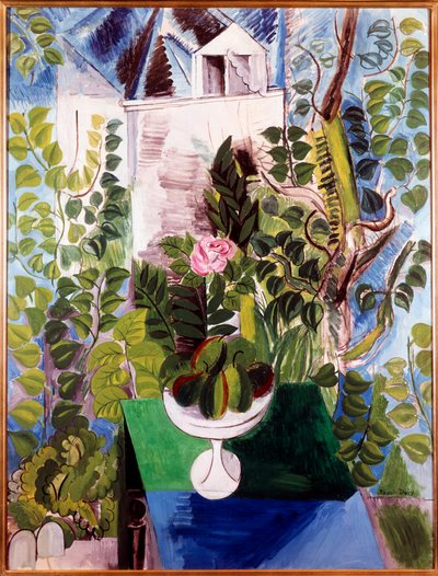 House and Garden (Pink Inside) by Raoul Dufy