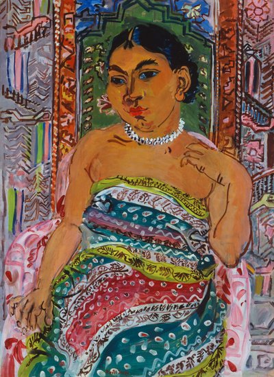 The Hindu (Portrait of Anmavati Pontry), c.1930 by Raoul Dufy