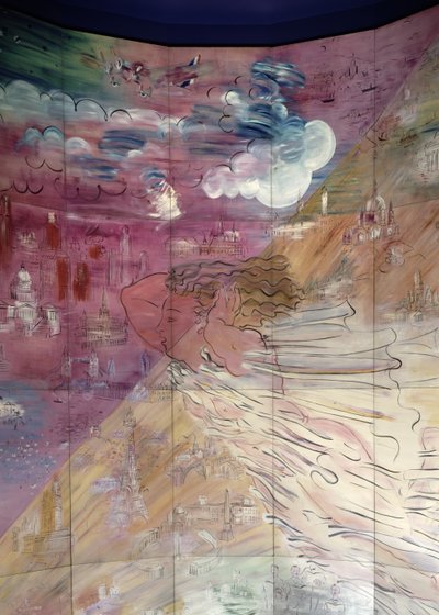 The Fairy Electricity (detail) by Raoul Dufy