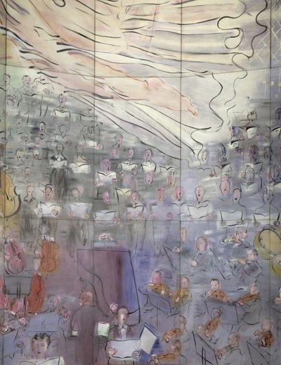 The Electricity Fairy (detail) by Raoul Dufy