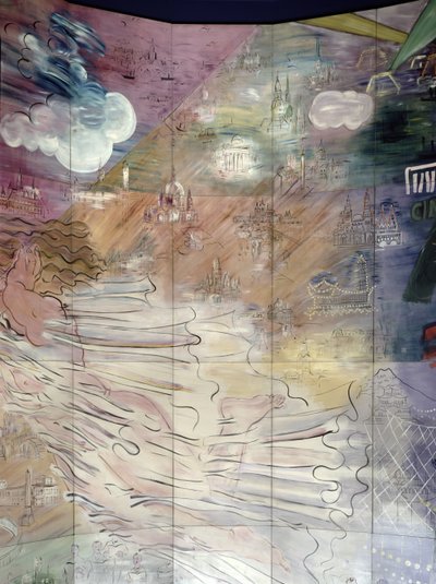 The Electricity Fairy (detail) by Raoul Dufy