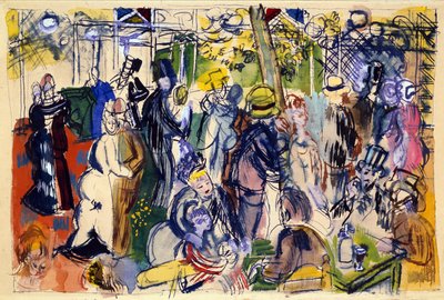 Le Moulin de la Galette by Raoul Dufy
