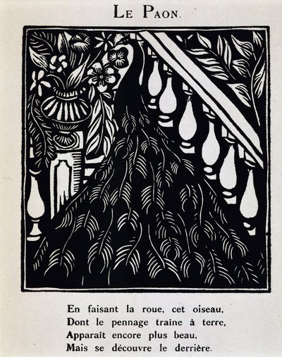 The Peacock - in “The Bestiary or Orpheus