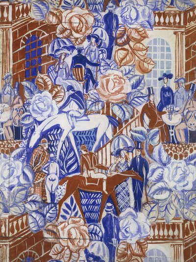 The Elegant Ones at Bagatelle, c. 1919-20 by Raoul Dufy