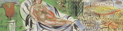 Nude with a Red Vase by Raoul Dufy