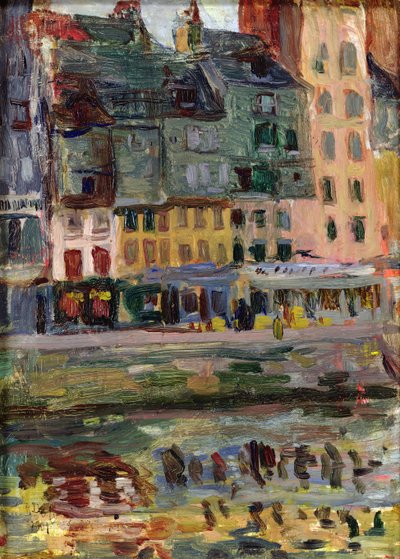 Old Houses on the Port of Le Havre by Raoul Dufy