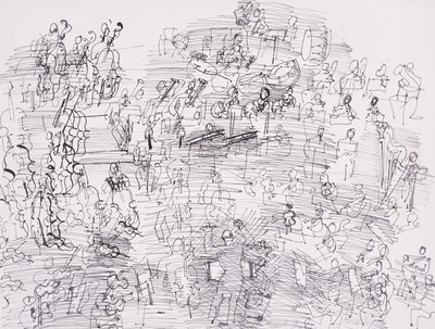 Orchestra by Raoul Dufy