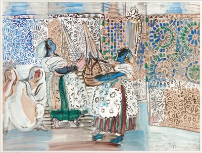 Reception with the Pasha of Marrakech by Raoul Dufy