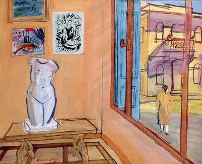 Studio with a Torso by Raoul Dufy