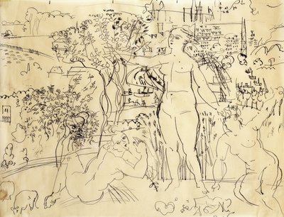 Study for the Palais de Chaillot Bar by Raoul Dufy