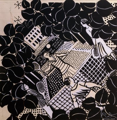 Tennis by Raoul Dufy