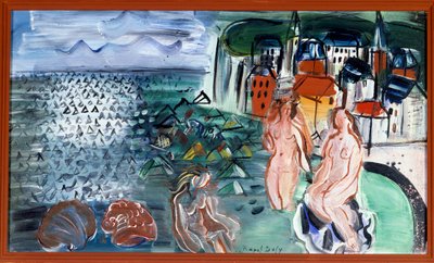 The Bay of Sainte-Adresse, 20th century by Raoul Dufy