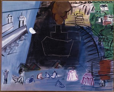 The Black Cargo by Raoul Dufy