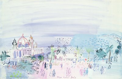 The Casino at Nice, c.1936 by Raoul Dufy