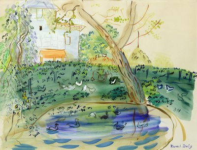 The Duck Pond by Raoul Dufy