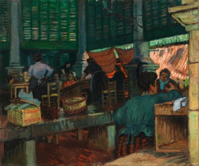The Fish Market, Marseille by Raoul Dufy