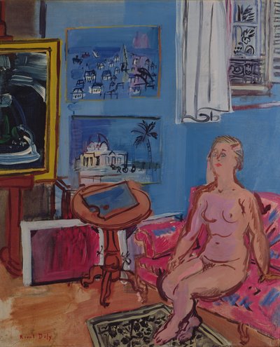 The Model by Raoul Dufy