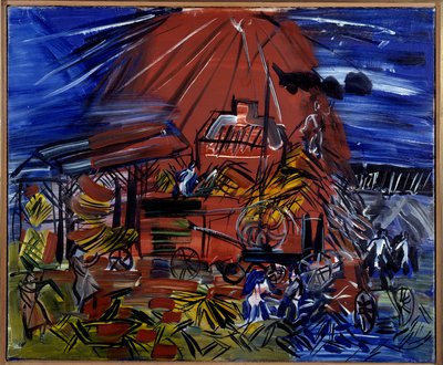The Red and Blue Depiquage, 20th century by Raoul Dufy