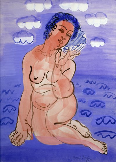 Venus with a Seashell by Raoul Dufy