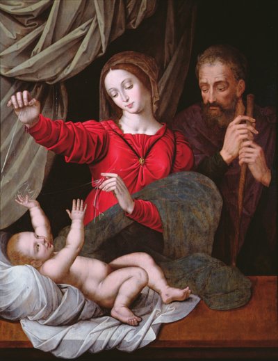 The Madonna of Loreto (copy - original in Musee Conde, Chantilly) by after Raphael