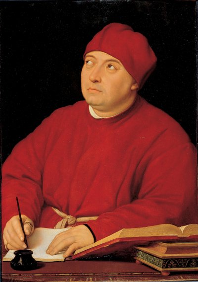 Portrait of Cardinal Tommaso Inghirami by Raphael (1483 1520) (& studio)