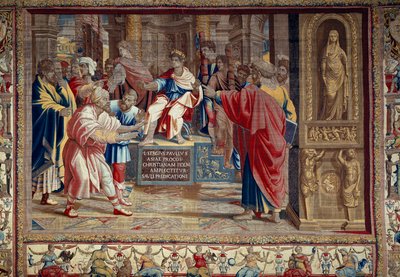 Life of Apostle Peter and Paul: The Punishment of Barjesu (Elymas) Jewish Magician Who Opposed Paul and Was Temporarily Blind by after Raphael