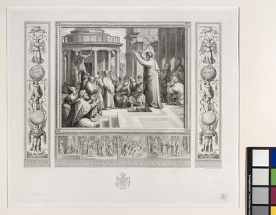 St. Paul Preaching on the Areopagus by Raphael (1483 1520) (after)