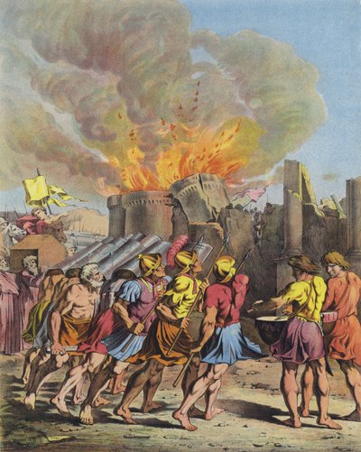 The Fall of Jericho by after Raphael