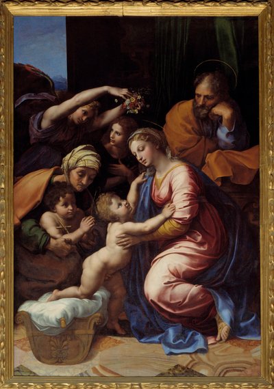 The Holy Family Known as The Great Holy Family of Francis I by Raphael