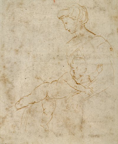 Madonna and Child, c.1505 by Raphael