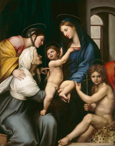 Madonna of the Cloth, c.1514 by Raphael