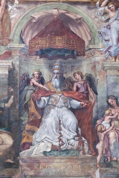 Pope Urban I Between Justice and Charity by Raphael (1483 1520)