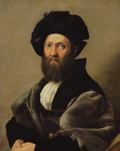 Portrait of Baldassare Castiglione (1478-1529) by Raphael