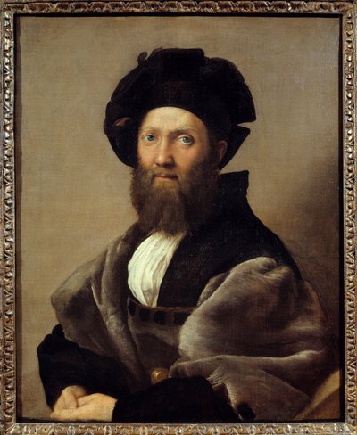Portrait of Balthazar Castiglione by Raphael