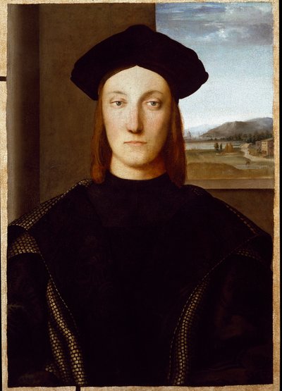 Portrait of Guidobaldo da Montefeltro, Duke of Urbino by Raphael