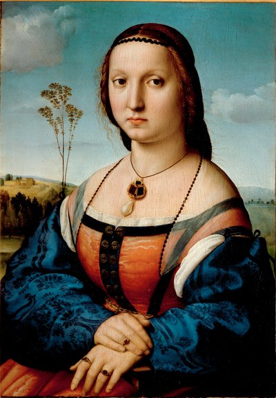 Portrait of Maddalena Doni by Raphael
