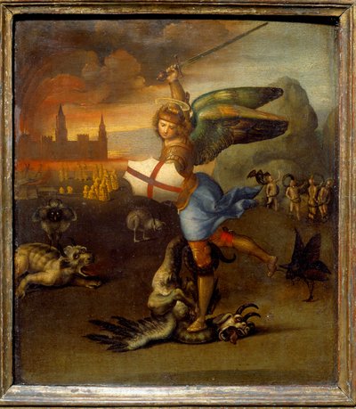 St. Michael and the Dragon by Raphael