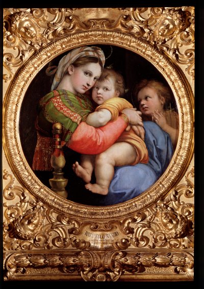 The Madonna of the Chair by Raphael