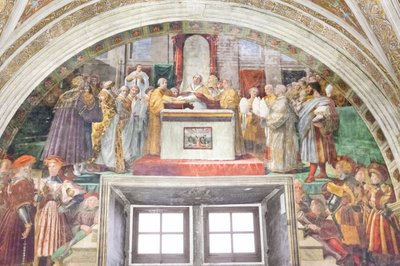The Oath of Leo III by Raphael (1483 1520)